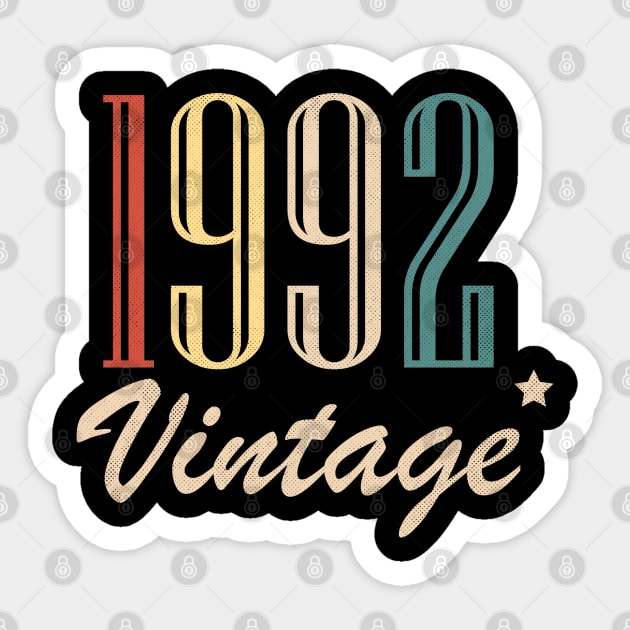 Vintage 1992 Sticker by BizZo